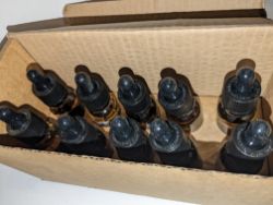 BLUE RASPBERRY & STRAWBEERY SHAKE VAPOURIZ POCKET FUEL LIQUID 20X20ML OF 3MG MADE IN ENGLAND