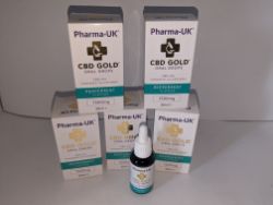 7 OF CBD OIL 1500MG 30ML BOTTLES PEPPERMINT FLAVOUR