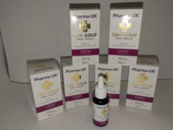 10 OF CBD OIL 500MG 30ML BOTTLES CHERRY FLAVOUR