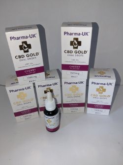 7 OF CBD OIL 1500MG 30ML BOTTLES CHERRY FLAVOUR