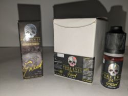 VAPOURIZ PURE EVIL E-LIQUID 3 CARTONS OF GREED & 1 OF GLUTTANY FLAVOUR 10X10ML OF 1.2%