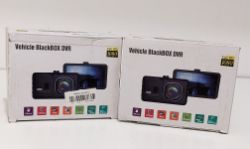 2X DASHCAM BLACK VEHICLE DVR BOX DASH CAMERA CAR CAMERA 1080P