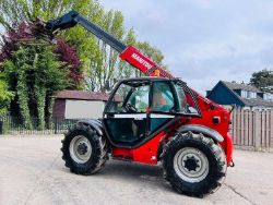 MANITOU MLT634-120LSU TURBO 4WD TELEHANDLER * AG-SPEC * C/W PICK UP HITCH