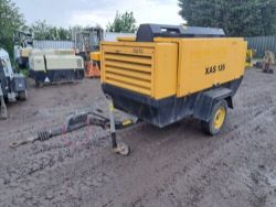 ATLAS COPCO COMPRESSOR XAS136 COMPRESSOR ROAD TOW 270CFM