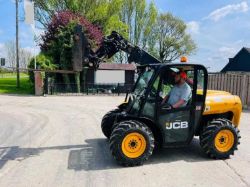JCB 516-40 AGRI 4WD TELEHANDLER *YEAR 2017 , 2498 HOURS* C/W PALLET TINES
