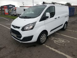 2016 16 FORD TRANSIT CUSTOM PANEL VAN - EX BT - 125K MILES - TWIN SIDE DOORS