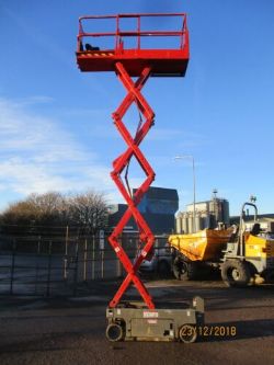 2004 GENIE GS 1932 3219 SCISSOR LIFT ACCESS PLATFORM CHERRY PICKER DELIVERY OK