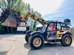 CATERPILLAR TH330B 4WD TELEHANDLER *AG-SPEC* C/W BUCKET