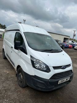 2014 64 FORD TRANSIT CUSTOM L2H2 PANEL VAN - EX BT - 87K FSH