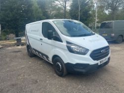 2019 19 FORD TRANSIT CUSTOM PANEL VAN - 25K MILES - EURO 6