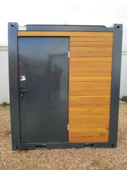 UNUSED ADACON 2.1M X 1.35M SHOWER TOILET BLOCK SHIPPING CONTAINER DELIVERY