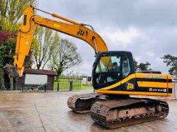 JCB JS160 TRACKED EXCAVATOR C/W QUICK HITCH
