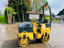 BOMAG BW80 ADH-2 DOUBLE DRUM ROLLER C/W KUBOTA ENGINE