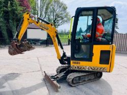 JCB 15 TRACKED EXCAVATOR *YEAR 2018 , CHOICE OF 2* C/W 3 X BUCKETS