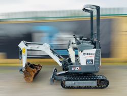 BOBCAT E10Z EXCAVATOR 2020 1077 HOURS QH & 3 BUCKETS EXPANDING UNDERCARRIAGE