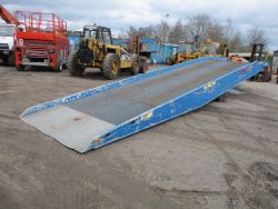 COPPERLOY LOADING RAMP CONTAINER RAMPS DOCK FORKLIFT YARD MOBILE DELIVERY OK