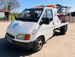 FORD TRANSIT 4X2 RECOVERY TRUCK *MOT'D TILL 16TH MAY* C/W EXTENDED SPEC LIFT