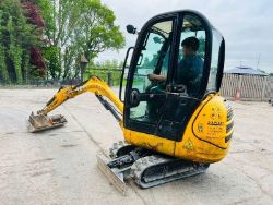 JCB 8014 TRACKED EXCAVATOR *YEAR 2013 , 1853* C/W 3 X BUCKETS