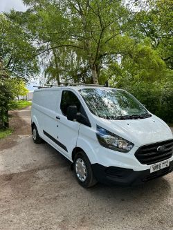 2018 68 FORD TRANSIT CUSTOM LWB PANEL VAN - 71K MILES - EURO 6 - FACELIFT