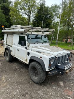 2014 63 LAND ROVER DEFENDER - 137K MILES - WINCH - ROOF RACK