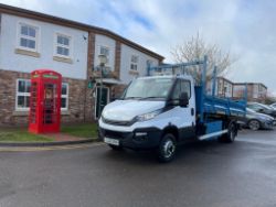 2018 IVECO DAILY 70C18 AUTO 7.5TON TIPPER - 78K MILES - REVERSE CAMERA