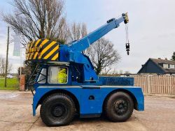 IRON FAIRY MOBILE CRANE C/W HYDRAULIC PUSH OUT BOOM