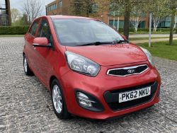 2012 (62 REG) KIA PICANTO HATCHBACK 1.2 2 ECODYNAMICS 5DR MANUAL