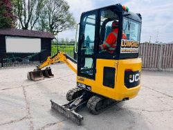 JCB 15 TRACKED EXCAVATOR *YEAR 2018 , CHOICE OF 2* C/W 3 X BUCKETS