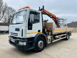 IVECO 180E24 4X2 LORRY C/W PALFINGER PK8500 CRANE