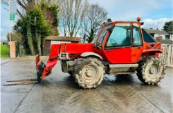 MANITOU MT1235 4WD TELEHANDLER * 12 METER REACH * C/W PALLET TINES