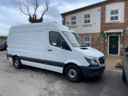 2017 MERCEDES-BENZ SPRINTER 314CDI HIGH ROOF PANEL VAN - 112,716 MILES