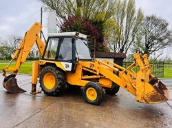 JCB 3CX PROJECT 7 4WD BACKHOE DIGGER C/W EXTENDING DIG & 2 X BUCKETS.