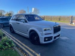 2022 ROLLS ROYCE CULLINAN SUV ALL TERRAIN TEMPEST GREY URBAN CULLINAN CARBON FIBRE BODY KIT