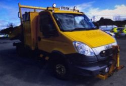 2013 IVECO 65C17 DIESEL TIPPER - 85410 MILES WARRANTED - SNOW PLOUGH ATTACHMENT