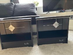 PAIR OF BRAND NEW BOXED BEDSIDES