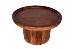 5 X MANGO WOOD COFFEE TABLE - TEAK BROWN - ND0054