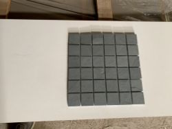 BRAZILIAN GREY/GREEN SLATE MOSAIC - UB01 - 300MM X 300MM - TOTAL 46.44M2