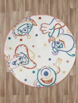 BOX OF 10 PIXAR RUGS BY GEORGE (HOME)