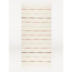 BOX CONTAINING 6 STRIPE TASSEL RUG BY GEORGE (HOME)