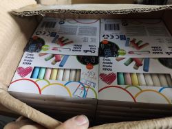 BOX OF 24 PACKS OF 24 CHALK