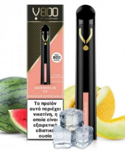 100 X DINNER LADY V800 DISPOSABLE WATERMELON ICE 20MG - RRP £5.99 EACH