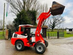SCHAEFF SCL515 4WD LOADING SHOVEL C/W CANOPY AND ROLE FRAME