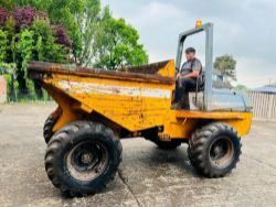BENFORD 6000 4WD DUMPER C/W ROLE BAR & PERKINS ENGINE