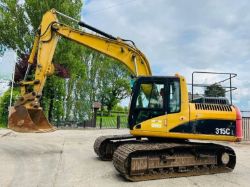 CATERPILLAR 315CL TRACKED EXCAVATOR *7349 HOURS* C/W QUICK HITCH