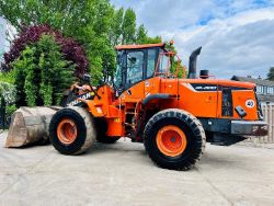 DOOSAN DL300-5 4WD LOADING SHOVEL *YEAR 2016* C/W REVERSE CAMERA & LOADMASTER