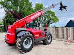 MANITOU MLT932 4WD TELEHANDLER * 9 METER REACH * C/W PALLET TINES