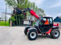 MANITOU MLT627T 4WD TELEHANDLER * AG-SPEC , YEAR 2009 * C/W PUH
