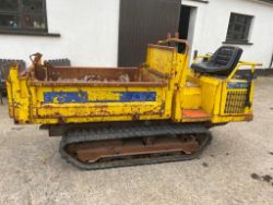 KUBOTA 3 WAY TRACKED DIESEL DUMPER - YANMAR ENGINE