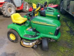 JOHN DEERE LT155 RIDE ON MOWER