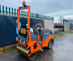 HAMM HD 8 VV TANDEM ROLLER YEAR 2018 219 HOURS